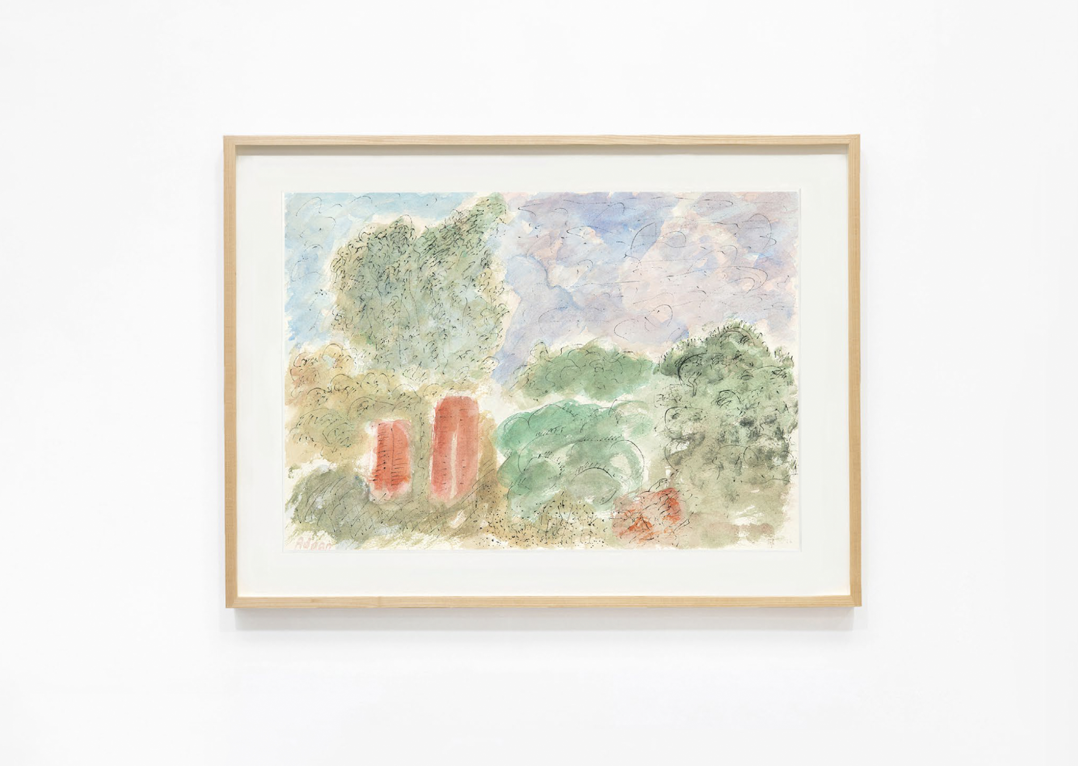 oeuvre Landscape Etel Adnan